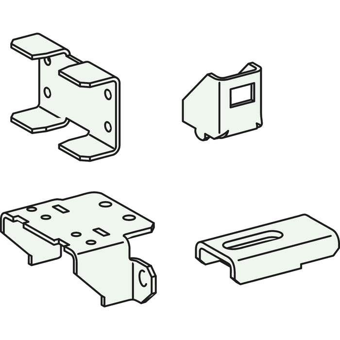 NSYSFPB6G Spacial SF 6G - Mounting plate fixing kit