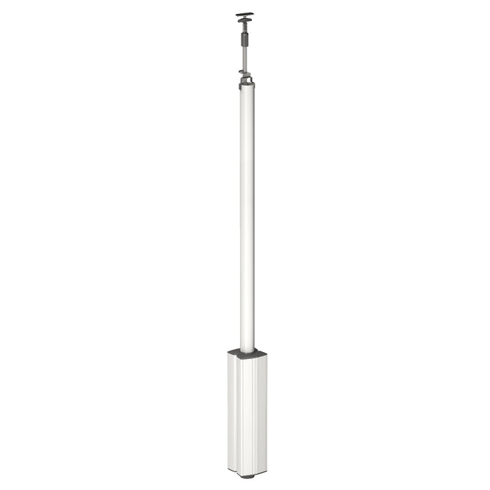 ISM20141P OptiLine 45 - pole - tension-mounted - 4 boxes - polar white - 2700-3100 mm