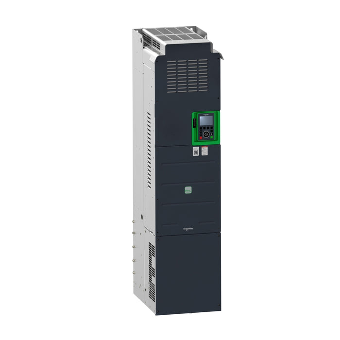 ATV930C11N4428 variable speed drive, ATV930, 110kW, 380...480V, with braking unit, IP20, marine certification