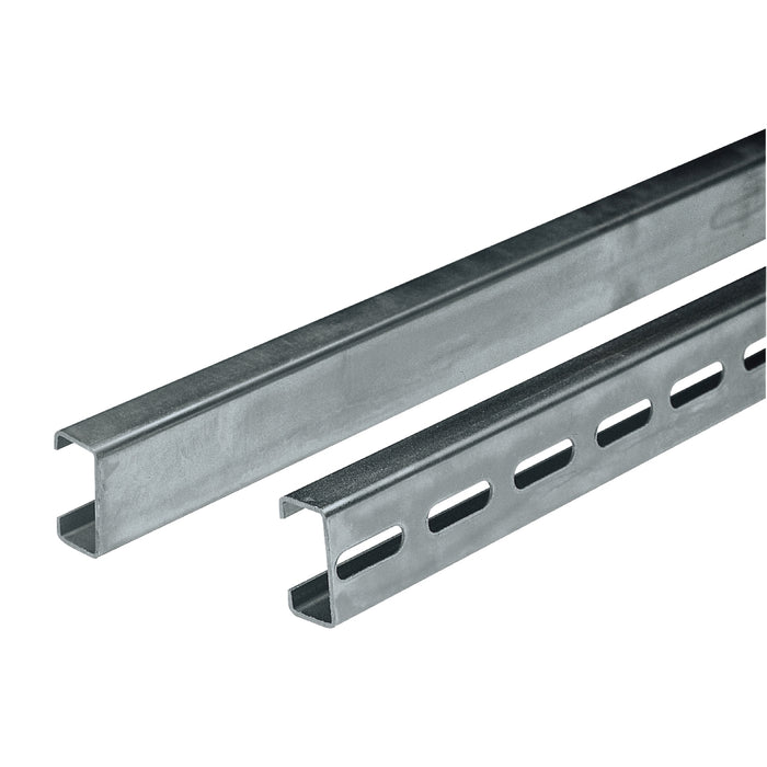 NSYCNT20 Symmetric C-shaped rails drilled 21x11x10. Length 2000mm. Supply: 20 rails 2m.