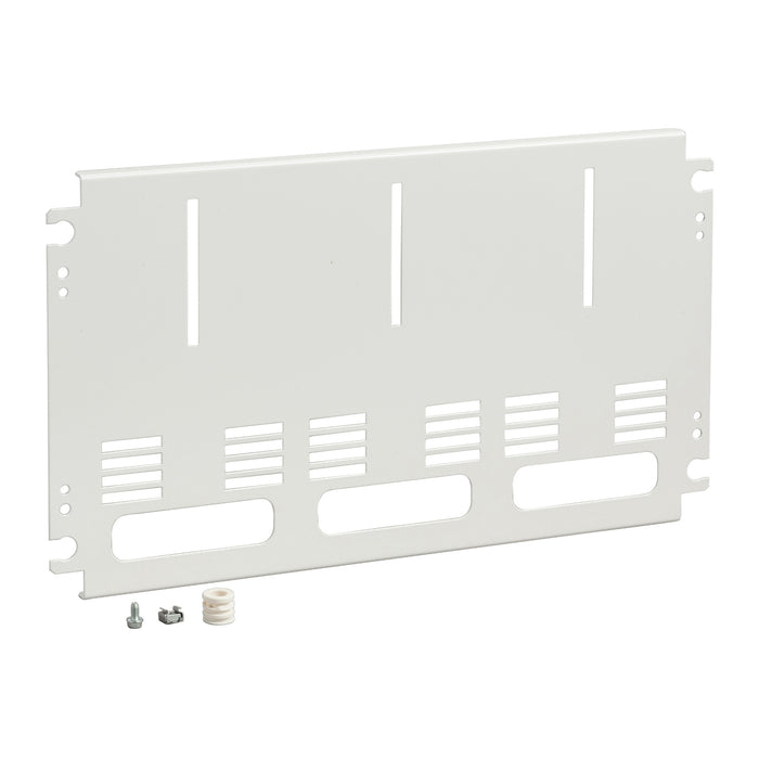 03157 MOUNTING PLATE FOR 3 1P-METERS W600 5M