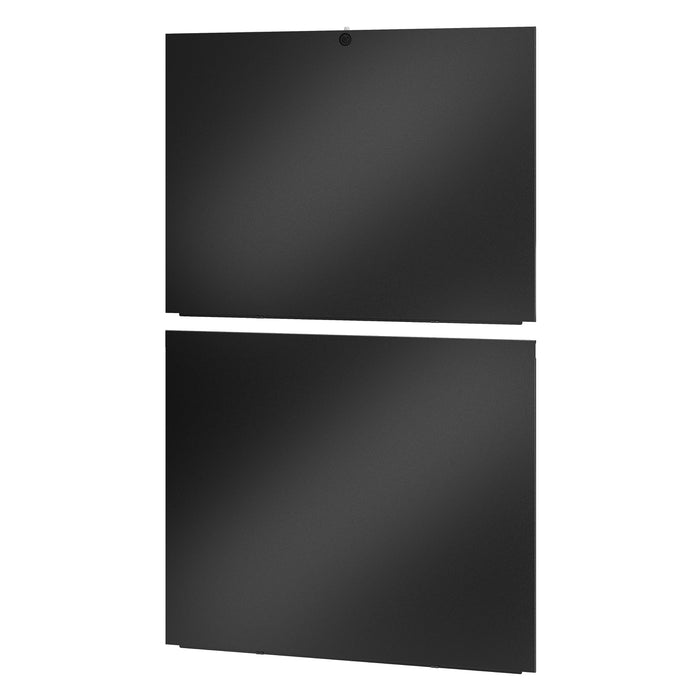 ER7SIDE4212 Easy Rack Side Panel 42U/1200mm Deep Split Side Panels Black Qty 2
