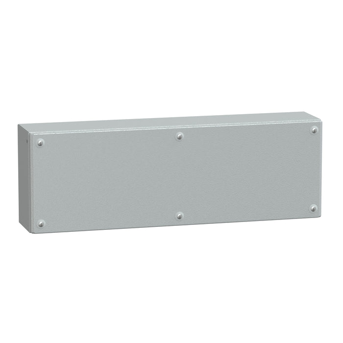 NSYSBM206012 Metal industrial box plain door H200xW600xD120 IP66 IK10 RAL 7035