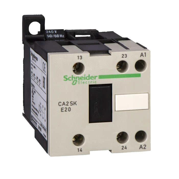 CA2SKE20B7 TeSys SK control relay - 2 NO - <= 690 V - 24 V AC coil