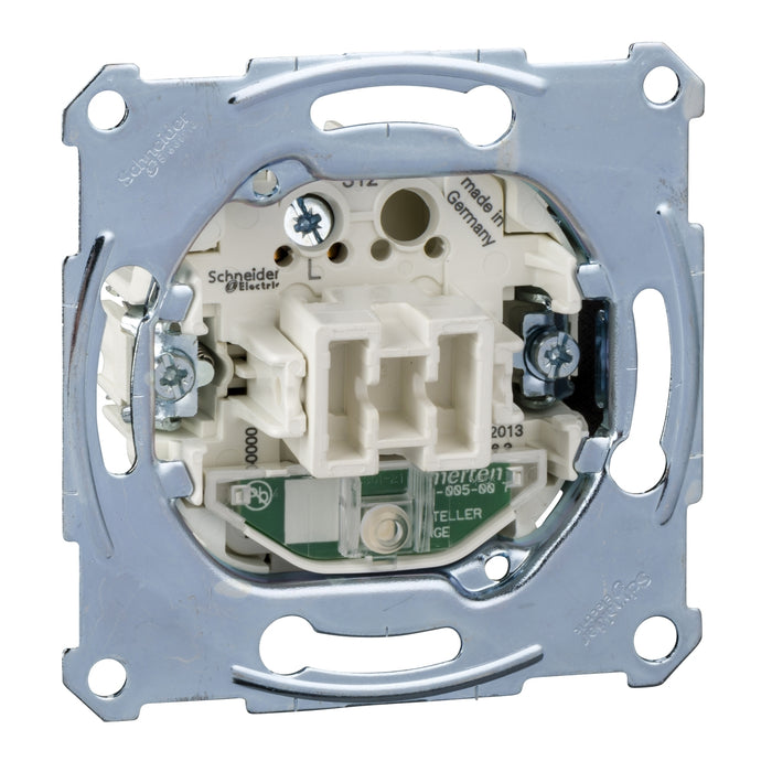 MTN3536-0000 Switch, Merten inserts, mechanism, 1-pole 2-way, 16AX, screw-clamp terminals, IP20,