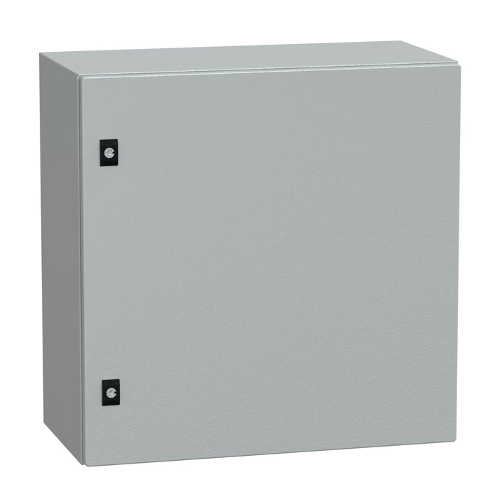 NSYCRN66300 Spacial CRN plain door w/o mount.plate. H600xW600xD300 IP66 IK10 RAL7035..