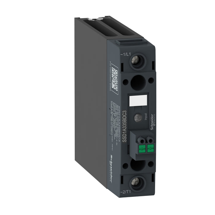 SSD1A320BDC3 Harmony, Solid state relay, 20 A, DIN rail mount, zero voltage switching, input 4...32 V DC,  output 48...600 V AC