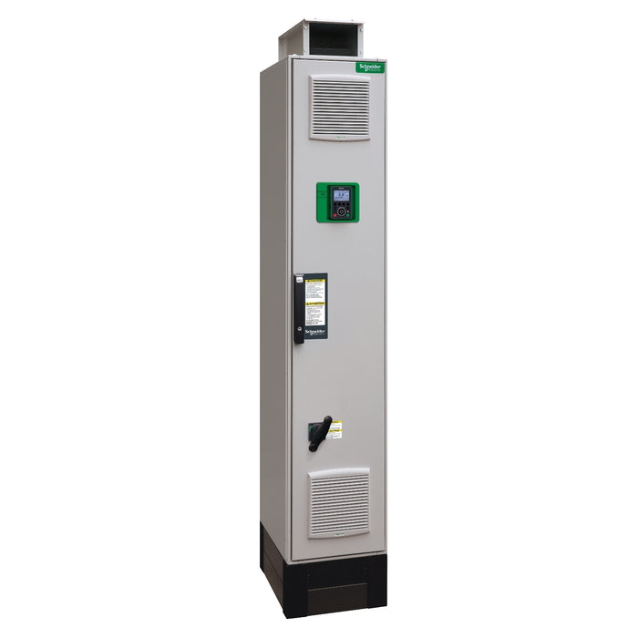 ATV950C13N4F Variable speed drive, Altivar Process ATV900, floor standing ATV950, 132 kW, 400/440 V, w/o braking unit, IP54