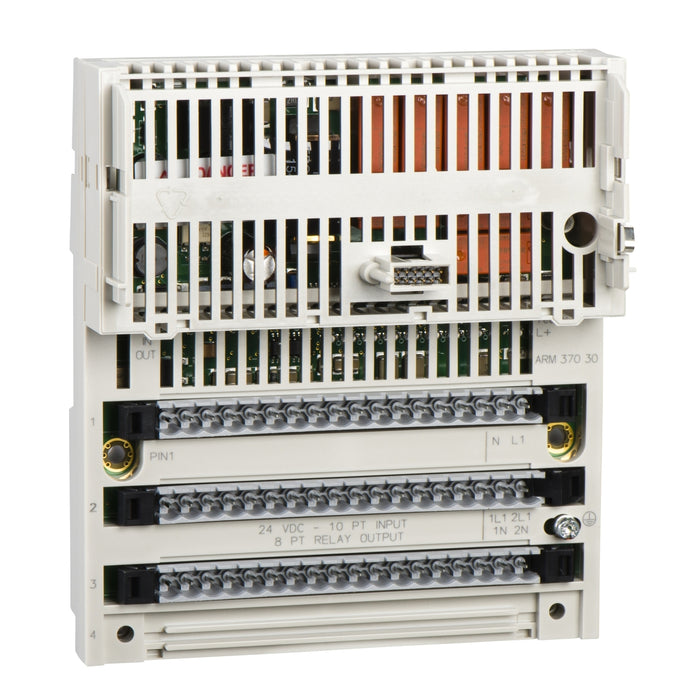 170ARM37030 discrete I/O module Modicon Momentum - 10I / 8O relay