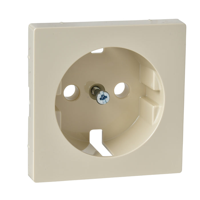 MTN2331-0344 Central plate for SCHUKO socket-outlet insert, white, glossy, System M