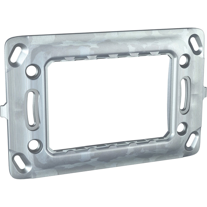 MGU7.103 Unica, rectangular fixing frame, 3 m, 1 gang