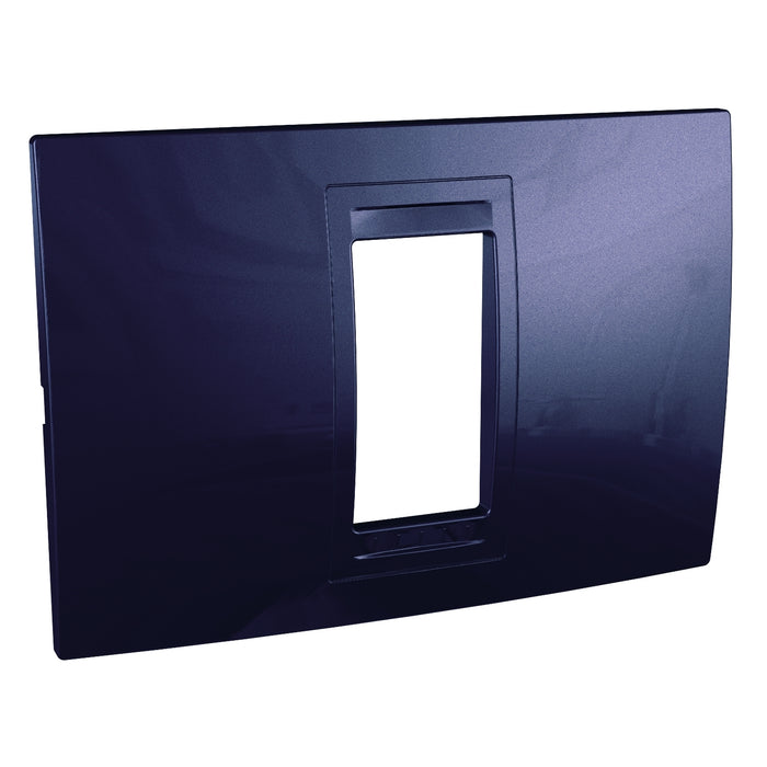 MGU4.101.42 Unica Allegro - cover frame - 1 module - indigo blue