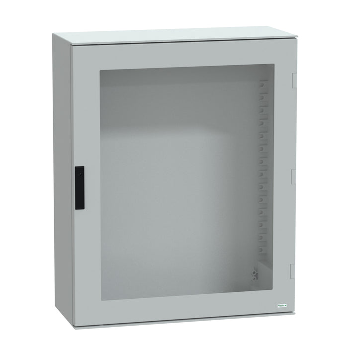 NSYPLM108TG wall-mounting enclosure polyester monobloc IP66 H1056xW852xD350mm glazed door