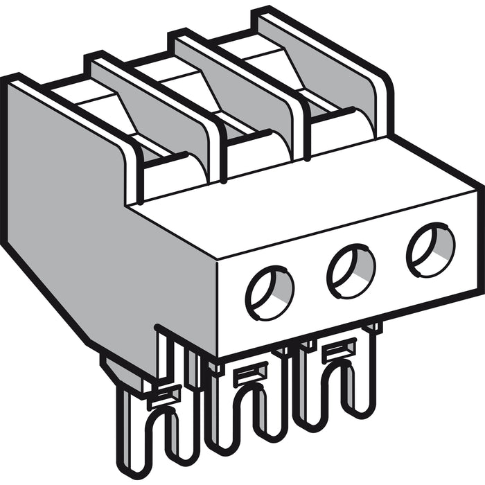 LAD92560 TeSys Deca - Terminal block - 4P - Screw clamp