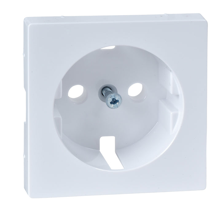 MTN2331-0325 Central plate for SCHUKO socket-outlet insert, active white, glossy, System M