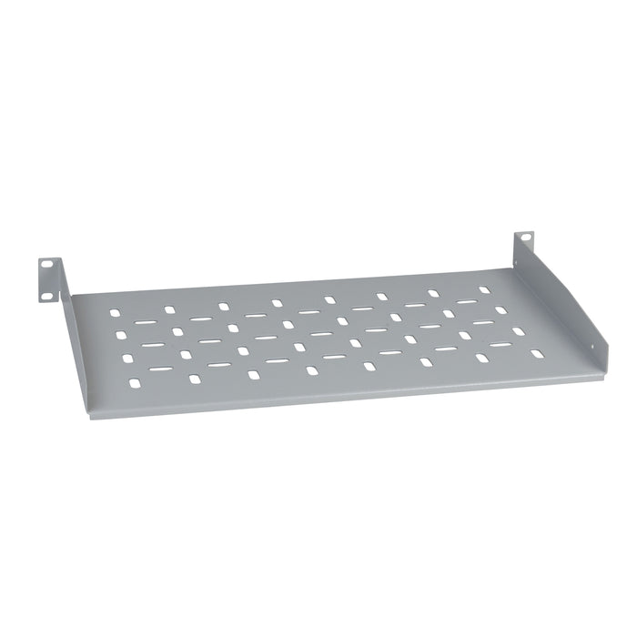 NSYBF1U25P 19" fixed shelf 1U on 2 uprights D250 with permissive load 15Kg