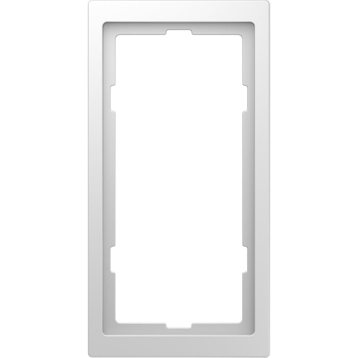 MTN4025-6535 Cover frame, Merten D-Life, 2 gangs, lotus white