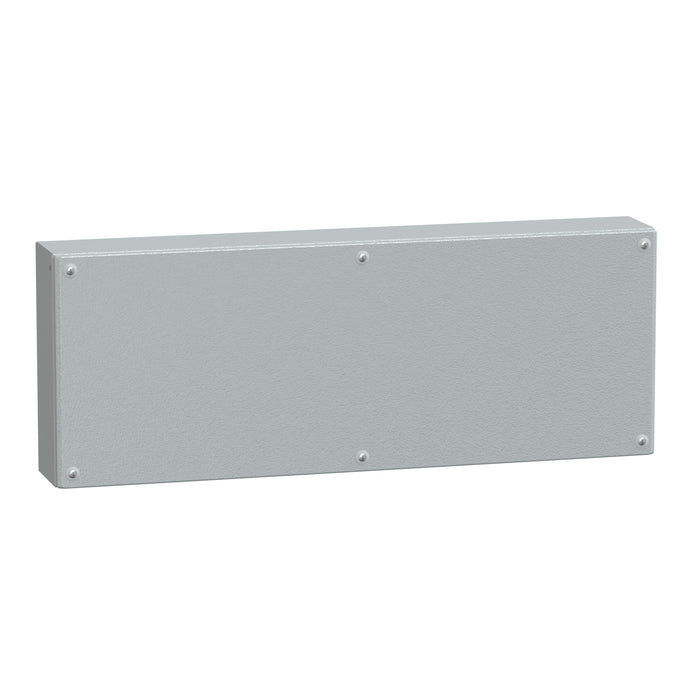 NSYSBM308012 Metal industrial box plain door H300xW800xD120 IP66 IK10 RAL 7035