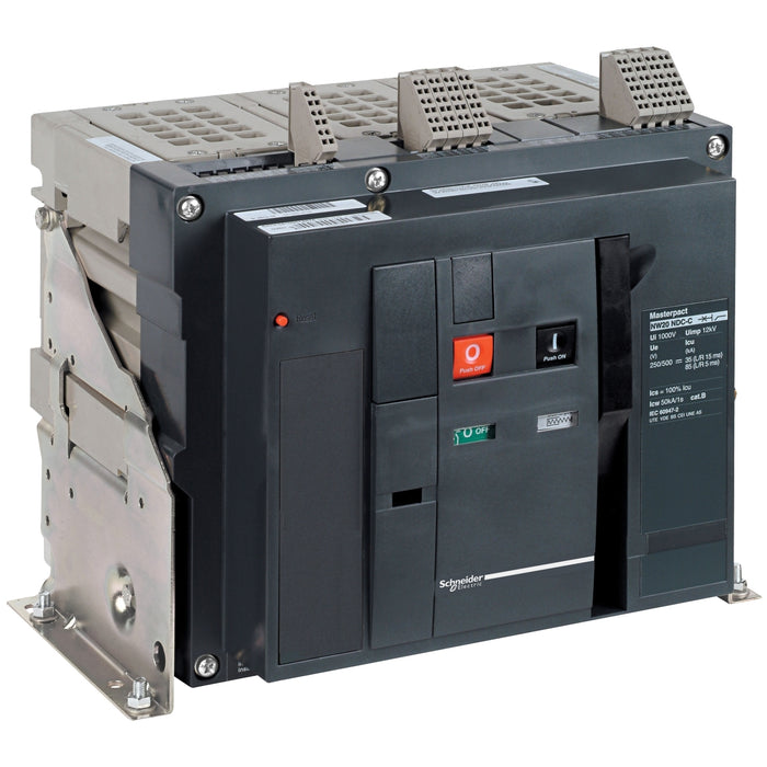 48096 Interruptor-seccionador, MasterPact NW40HF, 4000A, 187kA/440VAC 50/60Hz (Icm), 3 polos, fijo