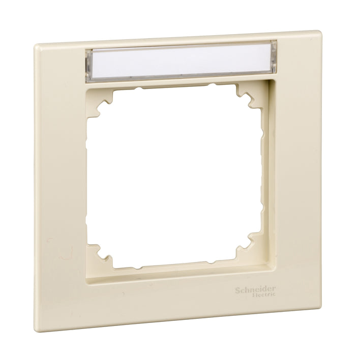 MTN514144 Cover frame, Merten M-Plan, 1 gang, white