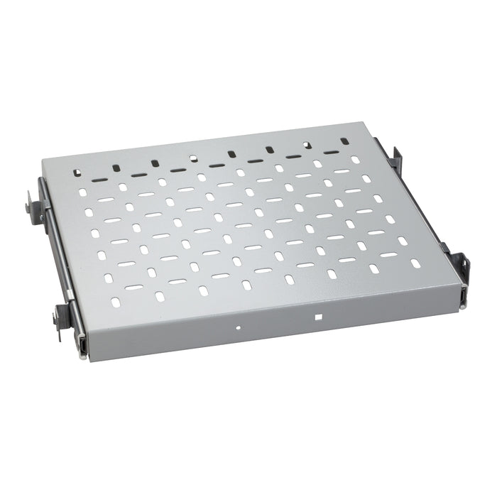 NSYBBT1U40P Actassi - perforated tray - 1U - depth 600 mm