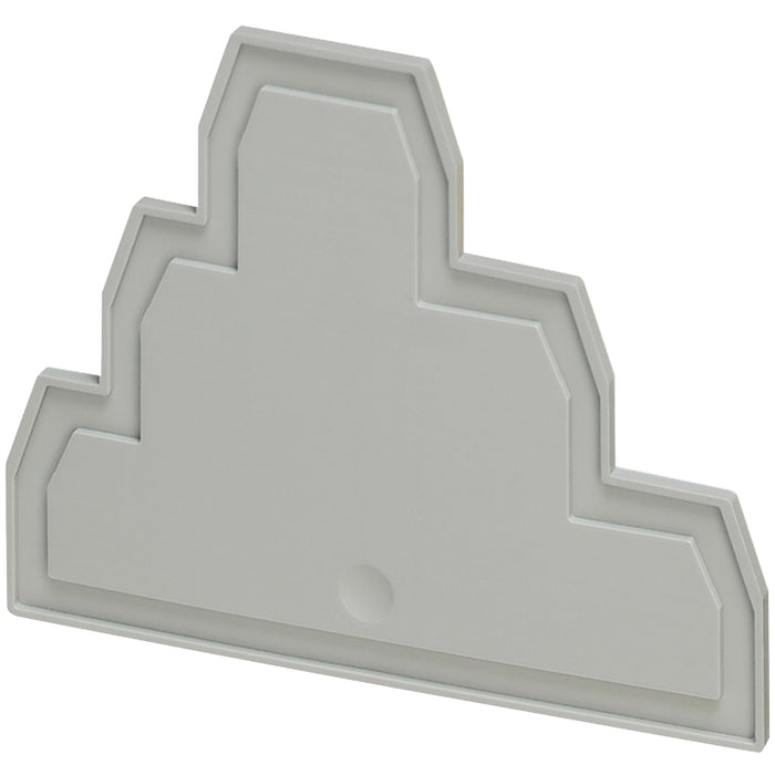 NSYTRACPE26 END COVER 3 LEVEL, 2,2MM WIDTH, 6PTS FOR PUSH-IN TERMINALS NSYTRP26T