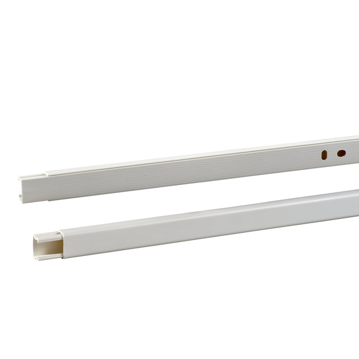 ETK21012 Ultra - mini trunking - 21 x 12 mm - PVC - white - 2 m