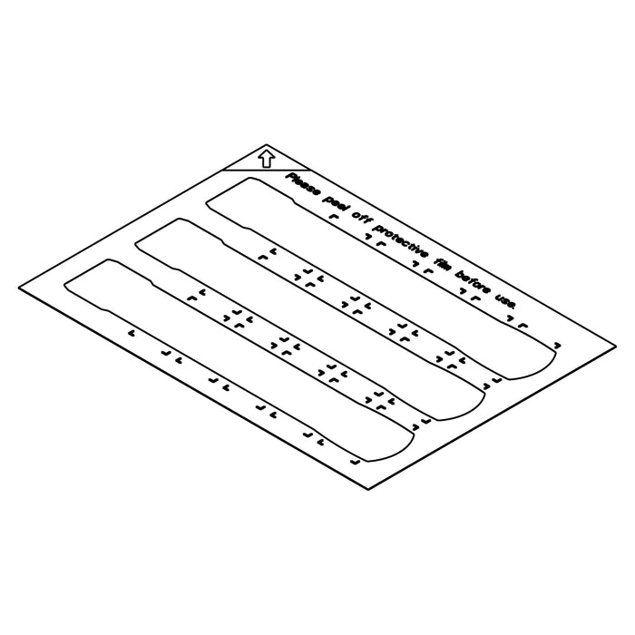 HMIZLYGO1 Label insert for Harmony GTO 3.5 inch models