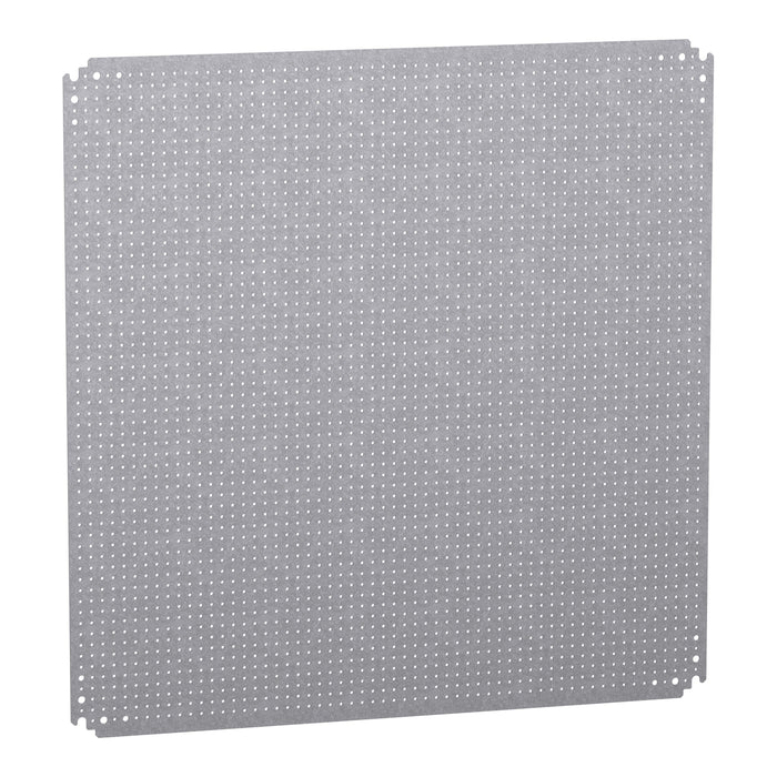 NSYMF88 Microperforated mounting plate H800xW800 w/holes diam 3,6mm on 12,5mm pitch