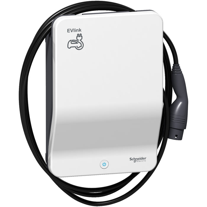 EVB1A7PCKI EVlink Smart Wallbox - 7.4 kW - Attached cable T2 - Key
