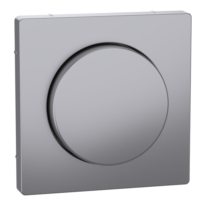 MTN5250-6036 Cover plate, Merten System M, with rotary knob, stainless steel