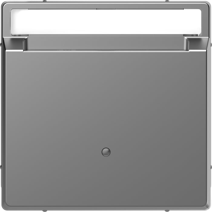 MTN3854-6036 Cover plate, Merten System M, for Hotel keycard holder, with labelling field, stainless steel