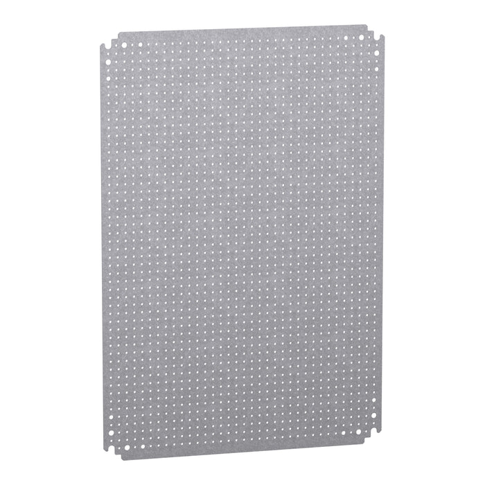 NSYMF75 Microperforated mounting plate H700xW500 w/holes diam 3,6mm on 12,5mm pitch