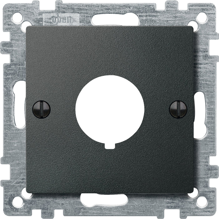 MTN393914 Central plate for command devices, anthracite, System M