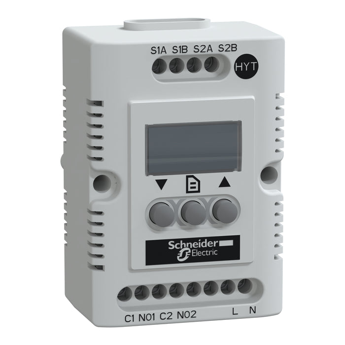 NSYCCOHYT120VID Climasys CC - electronic hygrotherm - 95 to 135V - temp -40 to 80 C - Hr 20 to 80%