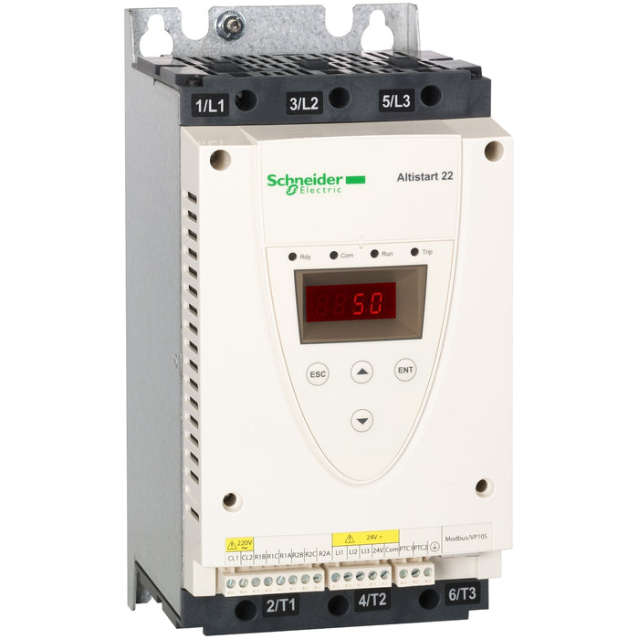 ATS22D17S6 soft starter-ATS22-control 220V-power 230V(4kW)/400...440V(7.5kW)/500V(9kW)