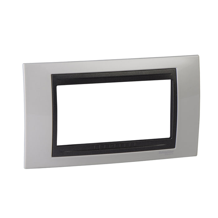 MGU66.104.292 Unica Top - cover frame - 4 modules - top white/graphite