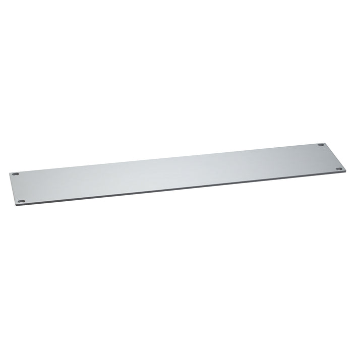 NSYCRT4A2U Actassi - 19'' plain plate - 2U - aluminium - 4 mm