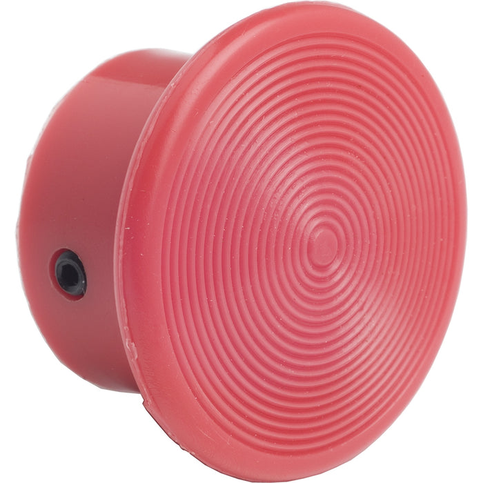 9001K92R Mushroom button, Harmony 9001K, Harmony 9001SK, screw-on plastic, red, 35mm, for push-button