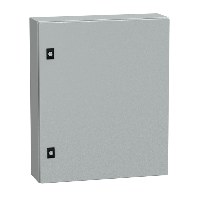 NSYCRN65150 Spacial CRN plain door w/o mount.plate. H600xW500xD150 IP66 IK10 RAL7035..