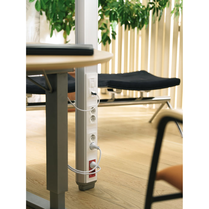 ISM20520 OptiLine 70 - pole - free-standing - one-sided - natural - 2385 mm