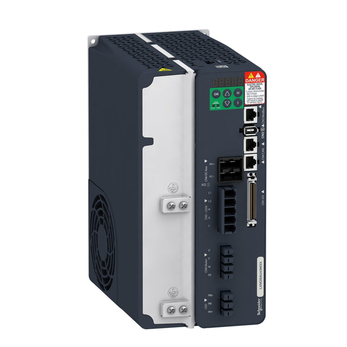 LXM28AU45M3X motion servo drive, Lexium 28, three phase 200...230 V, 4.5 kW