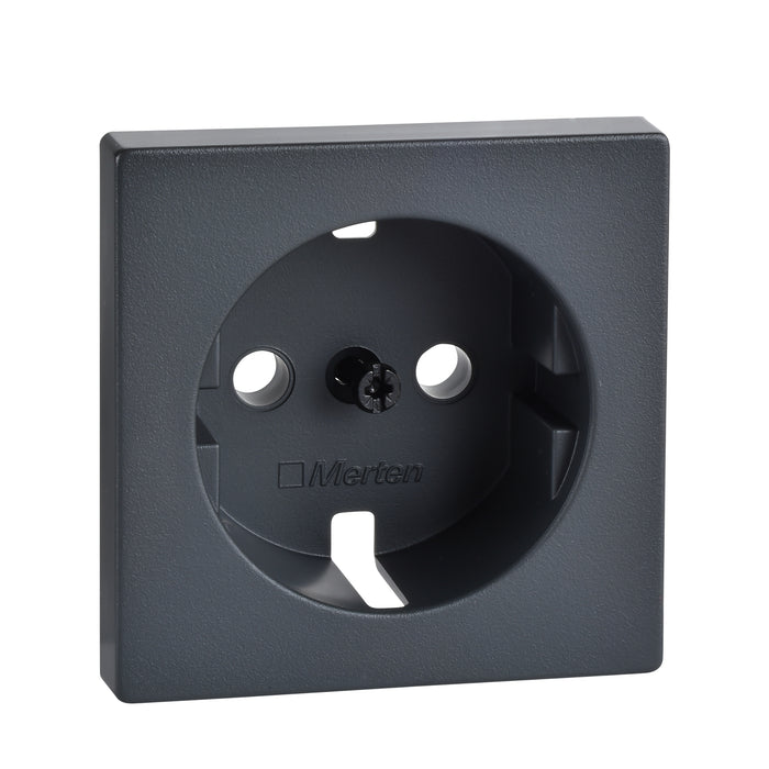 MTN2331-0414 Central plate for SCHUKO socket-outlet insert, anthracite, System M