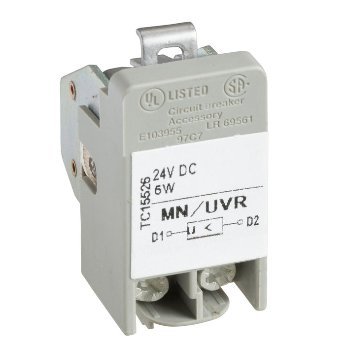 28085 MN undervoltage release, Compact NS80H-MA, Compact NSC100N, 24 VDC
