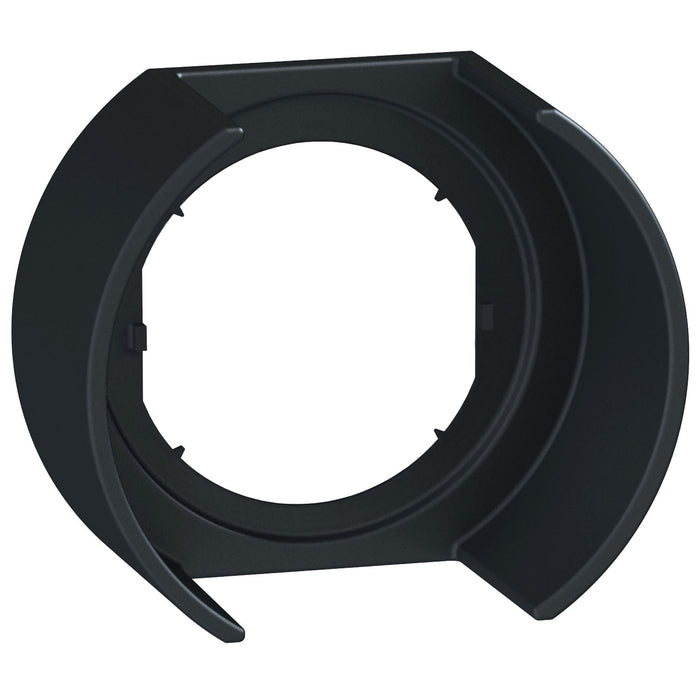 ZBZ1902 Protective guard, Harmony XB4, plastic, black, protection against accidental operation