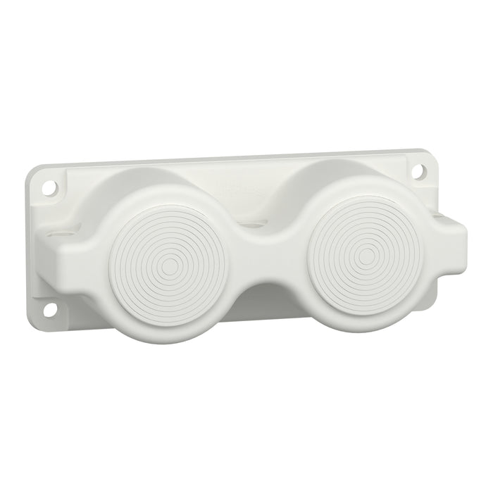 LVS08897 MEMBRANE GLAND PLATE 2 ENTRIES 28-60MM