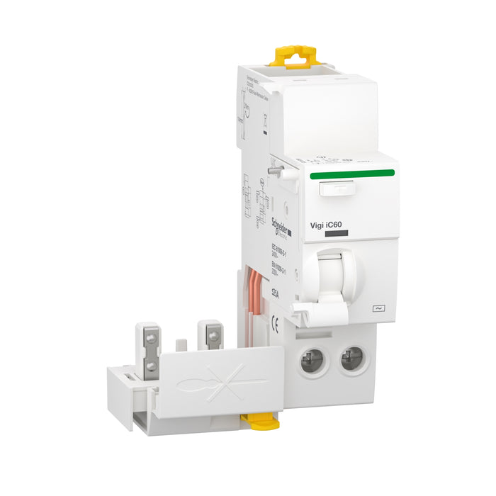 A9Q41225 Vigi iC60 – Erdschluss-Zusatzblock – 2P – 25 A – 30 mA – AC-Typ