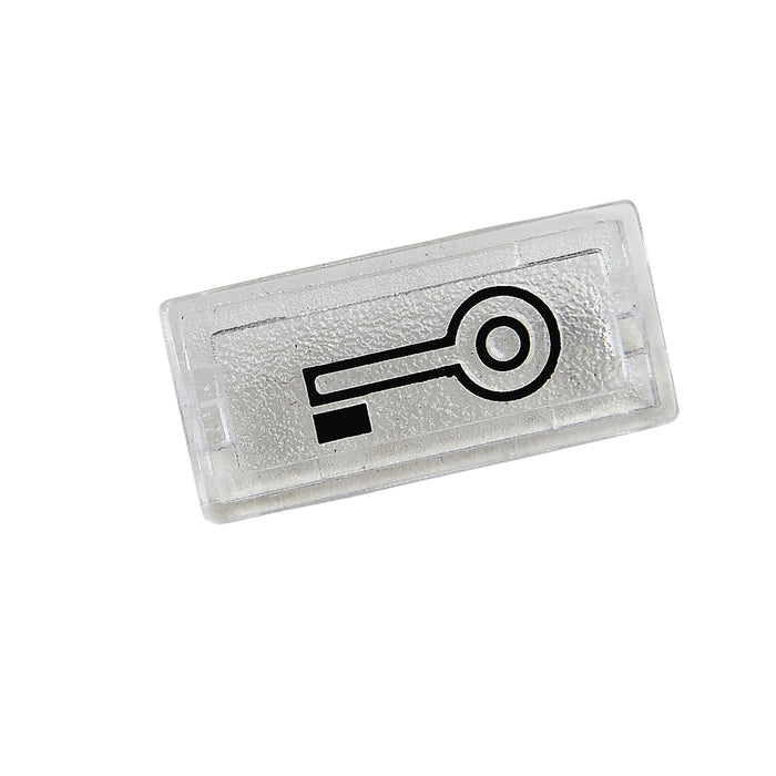 MTN395769 Symbols, rectangular, door, clear