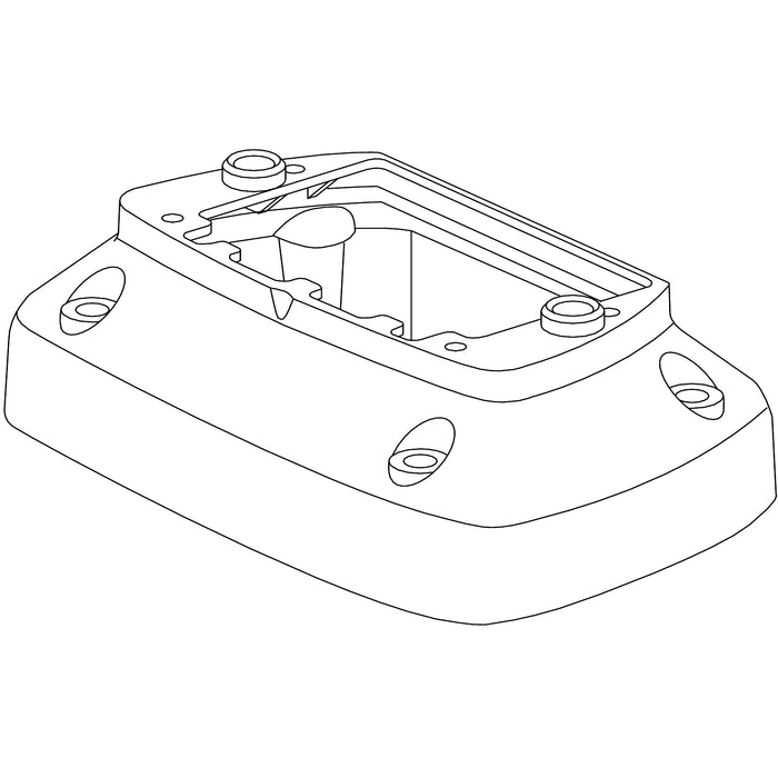 5870241 Thorsman - POS-FT10 - floor fixing - grey