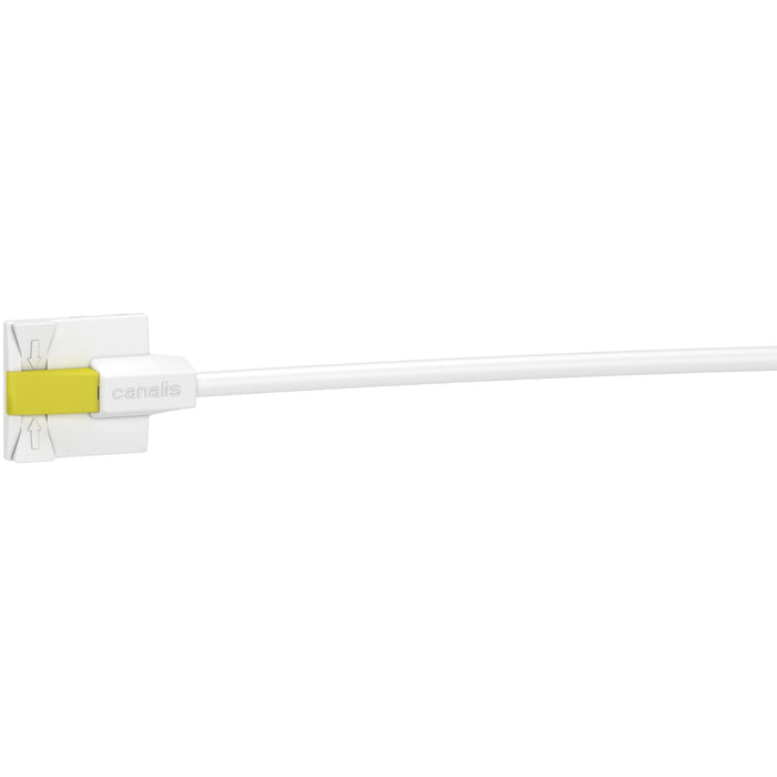 KBC10DCS201 Tap off unit, Canalis KB, 10A, polarity L2+N+PE, direct connection, pre wired, 800mm length, yellow colour